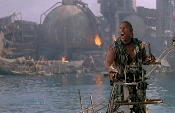 Kevin Costner, ese hombre con branquias.